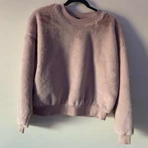 Fluffy pink Target Sweater